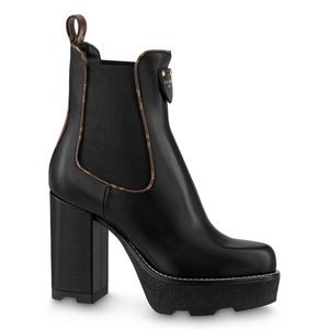 LV Beaubourg platform ankle boot